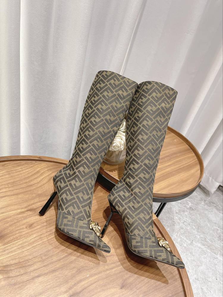 Versace boots 7cm