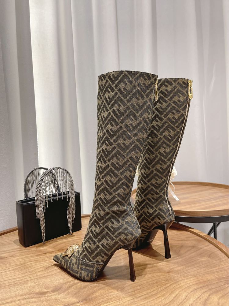 Versace boots 7cm