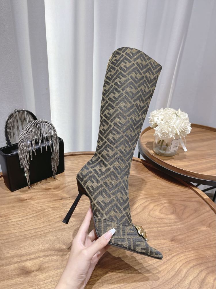 Versace boots 7cm