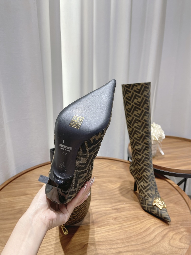 Versace boots 7cm