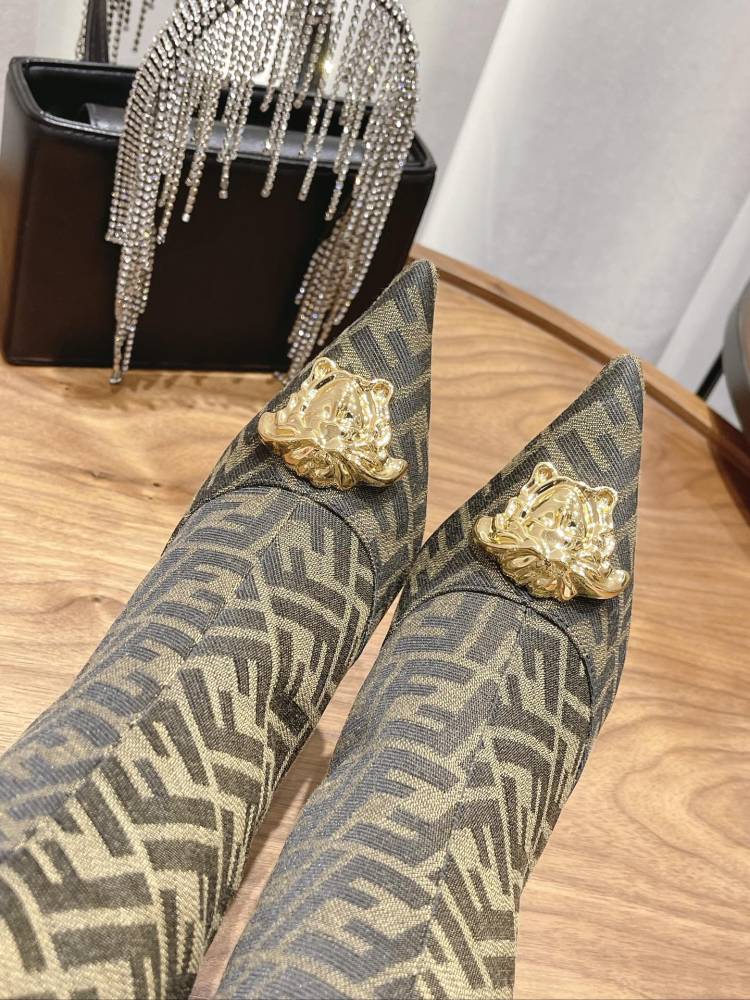 Versace boots 7cm