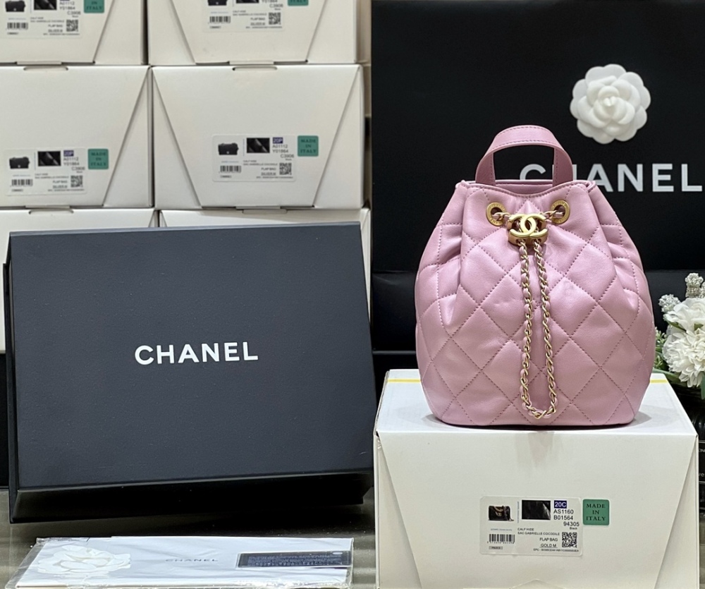 Chanel 22s drawstring bucket  3211 Mirror Boutique
