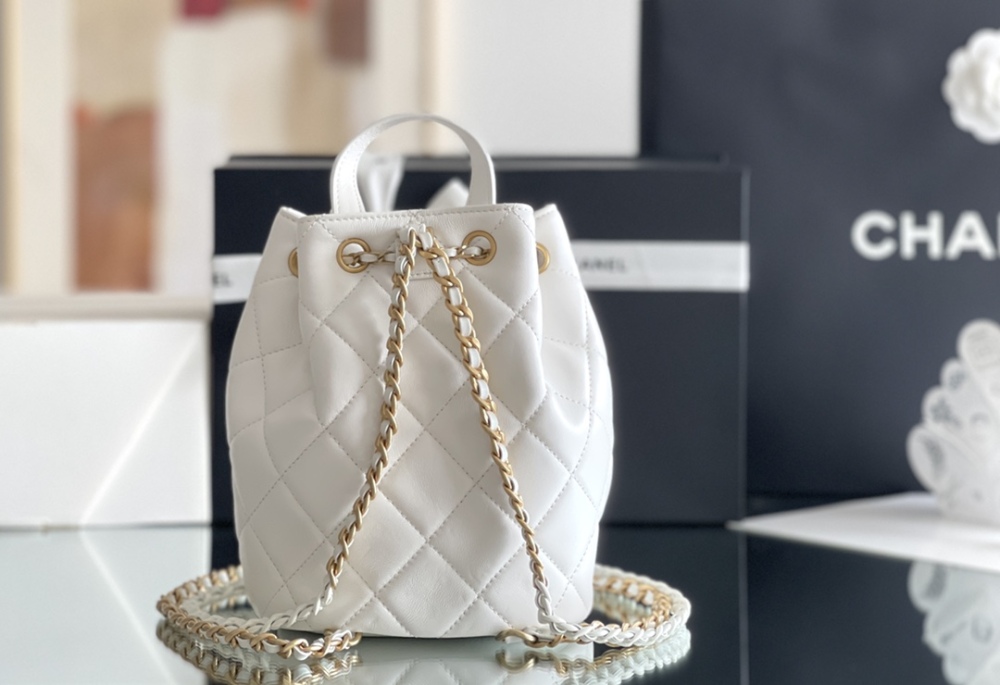 Chanel 22s drawstring bucket  3211 Mirror Boutique