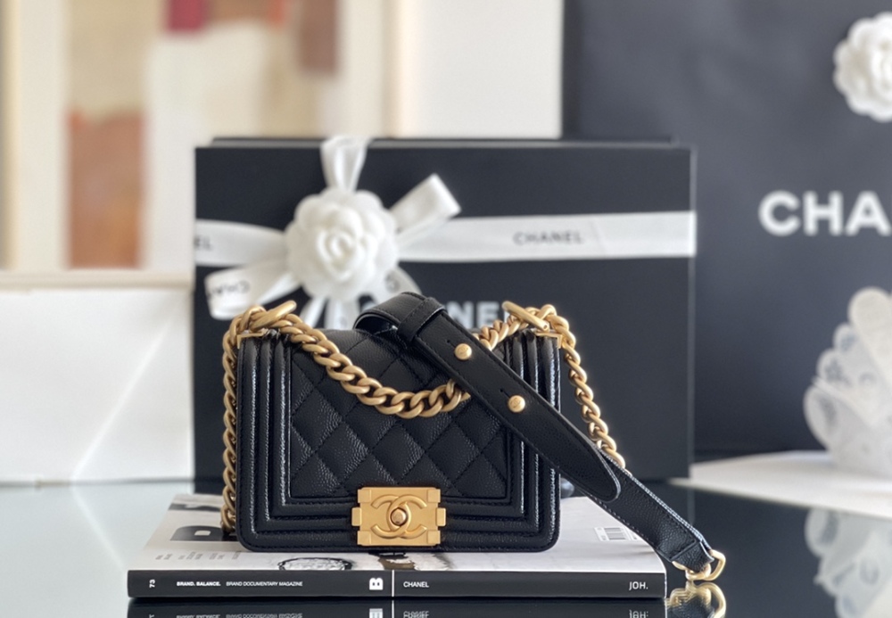 Chanel 𝗠𝗶𝗻𝗶 𝗟𝗲𝗯𝗼𝘆 22S Mirror Boutique