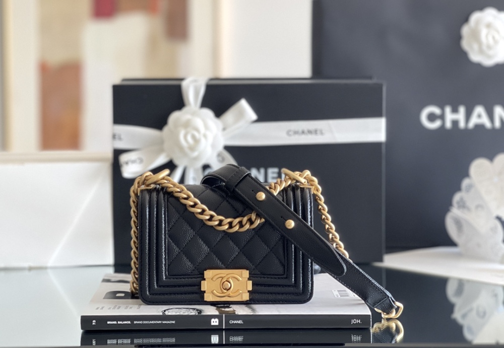 Chanel 𝗠𝗶𝗻𝗶 𝗟𝗲𝗯𝗼𝘆 22S Mirror Boutique