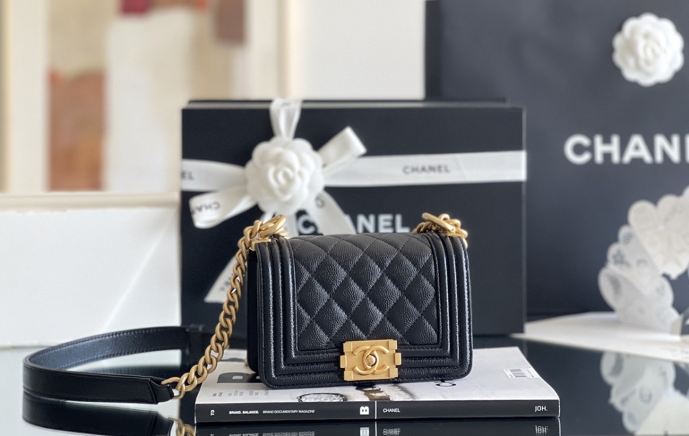 Chanel 𝗠𝗶𝗻𝗶 𝗟𝗲𝗯𝗼𝘆 22S Mirror Boutique