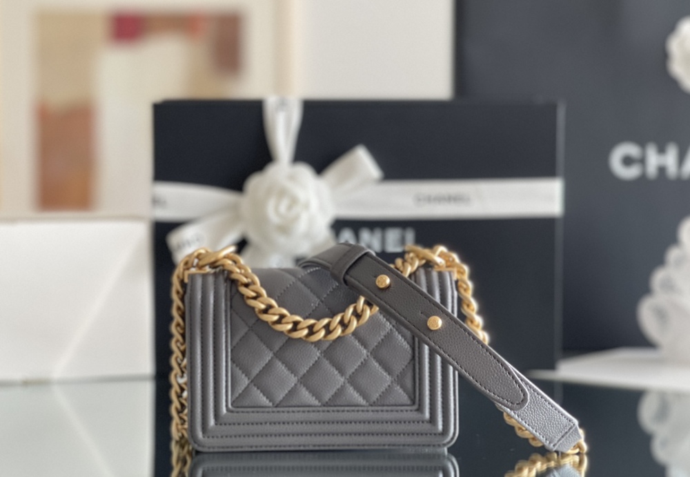 Chanel 𝗠𝗶𝗻𝗶 𝗟𝗲𝗯𝗼𝘆 22S Mirror Boutique
