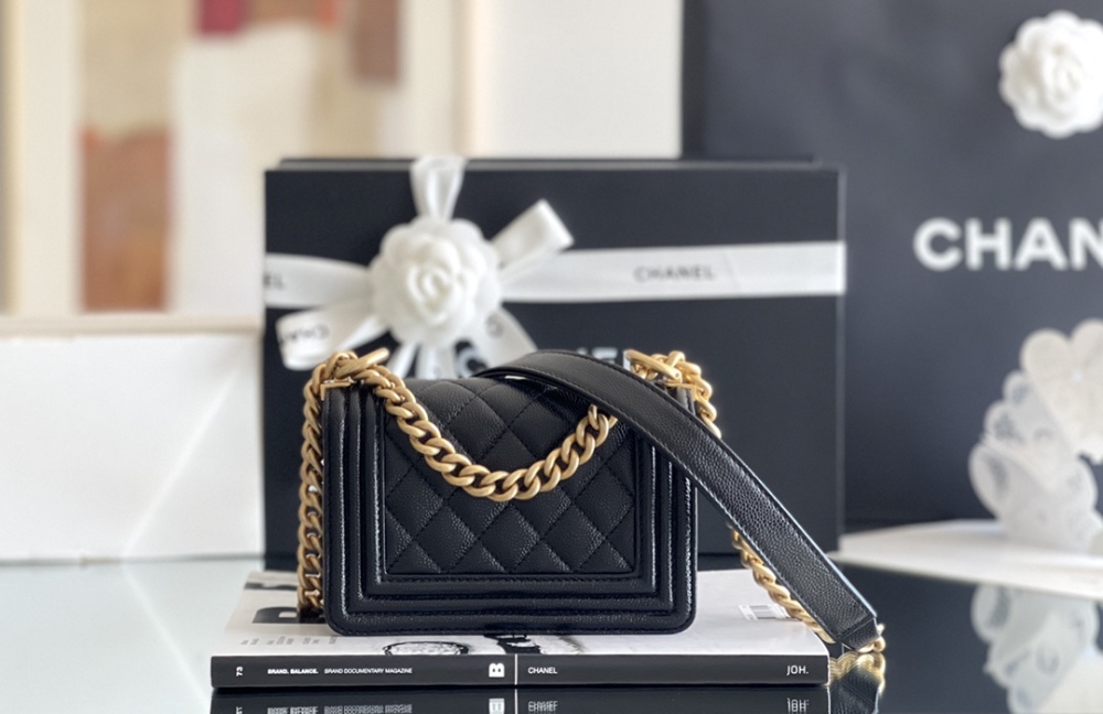 Chanel 𝗠𝗶𝗻𝗶 𝗟𝗲𝗯𝗼𝘆 22S Mirror Boutique