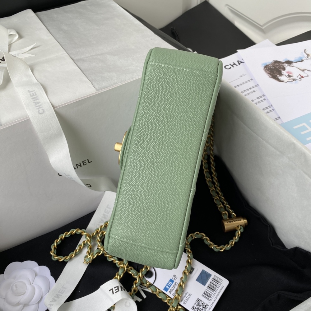 Chanel 21K MINI flap bag AS2855 Mirror Boutique