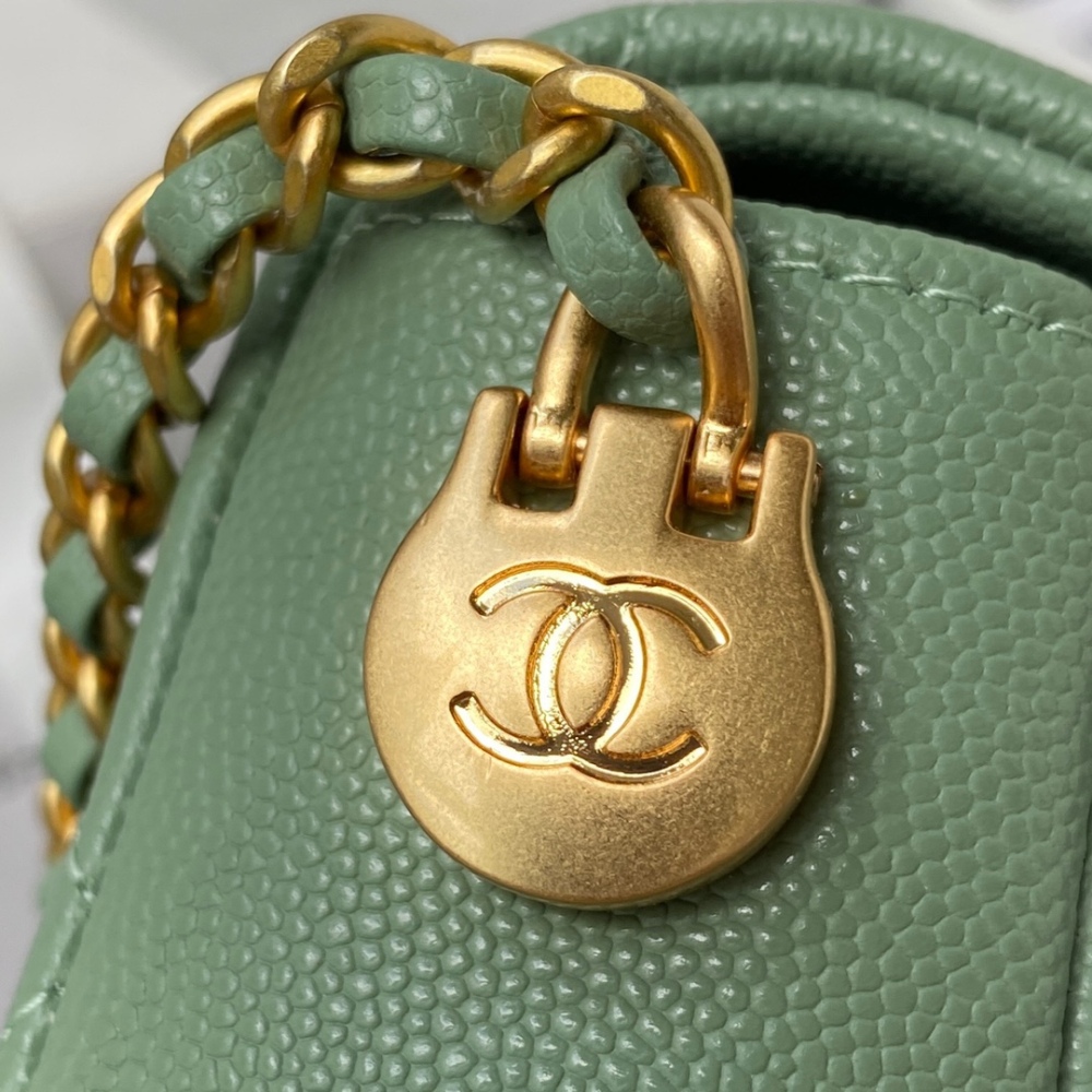 Chanel 21K MINI flap bag AS2855 Mirror Boutique