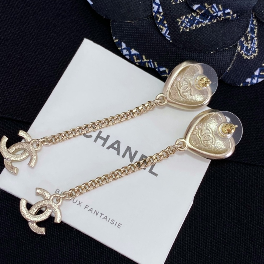Chanel stud earrings