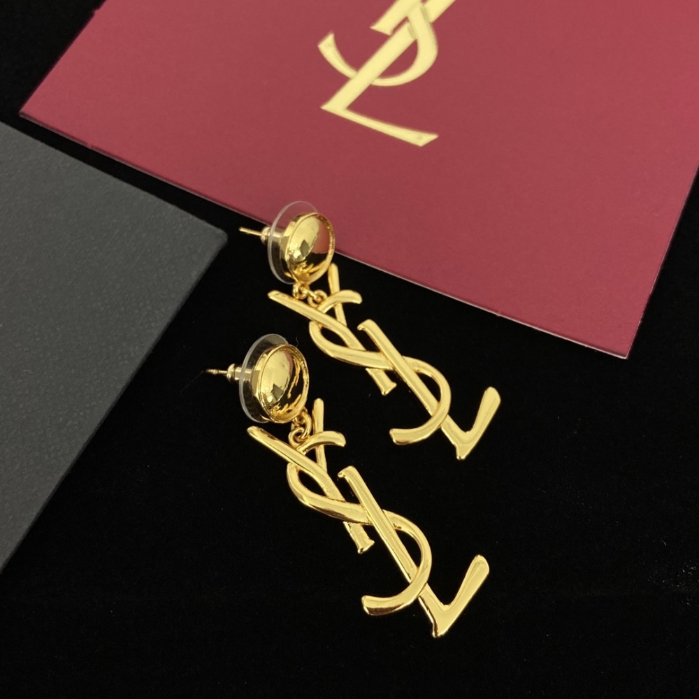 YSL stud earrings