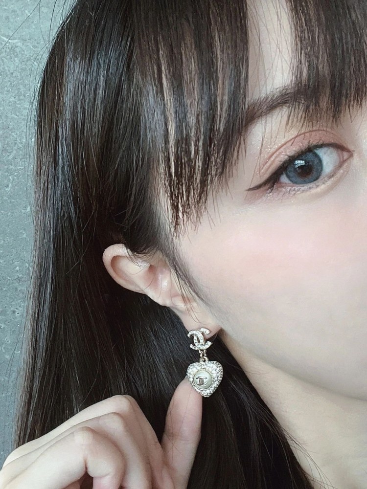 Chanel stud earrings
