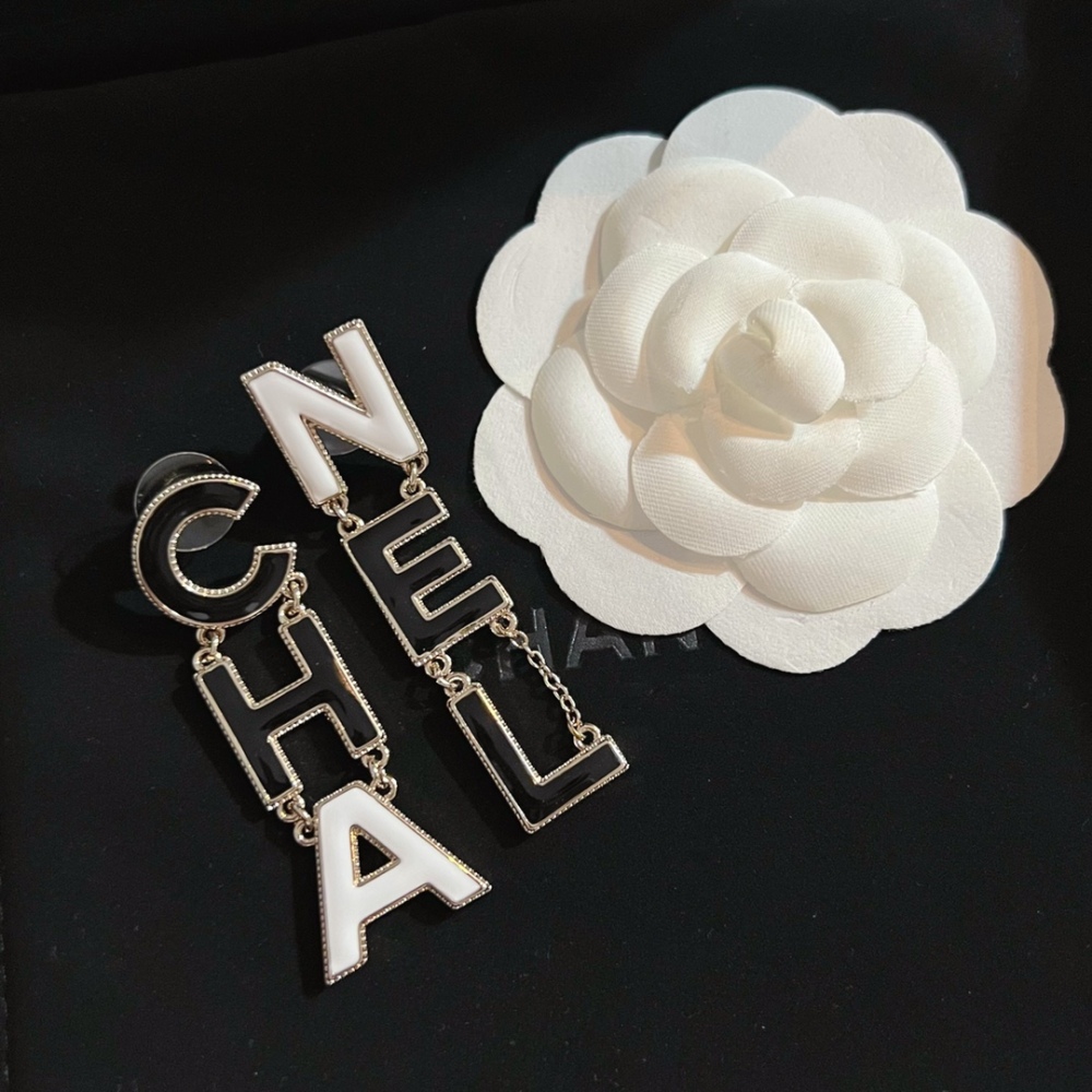 Chanel stud earrings