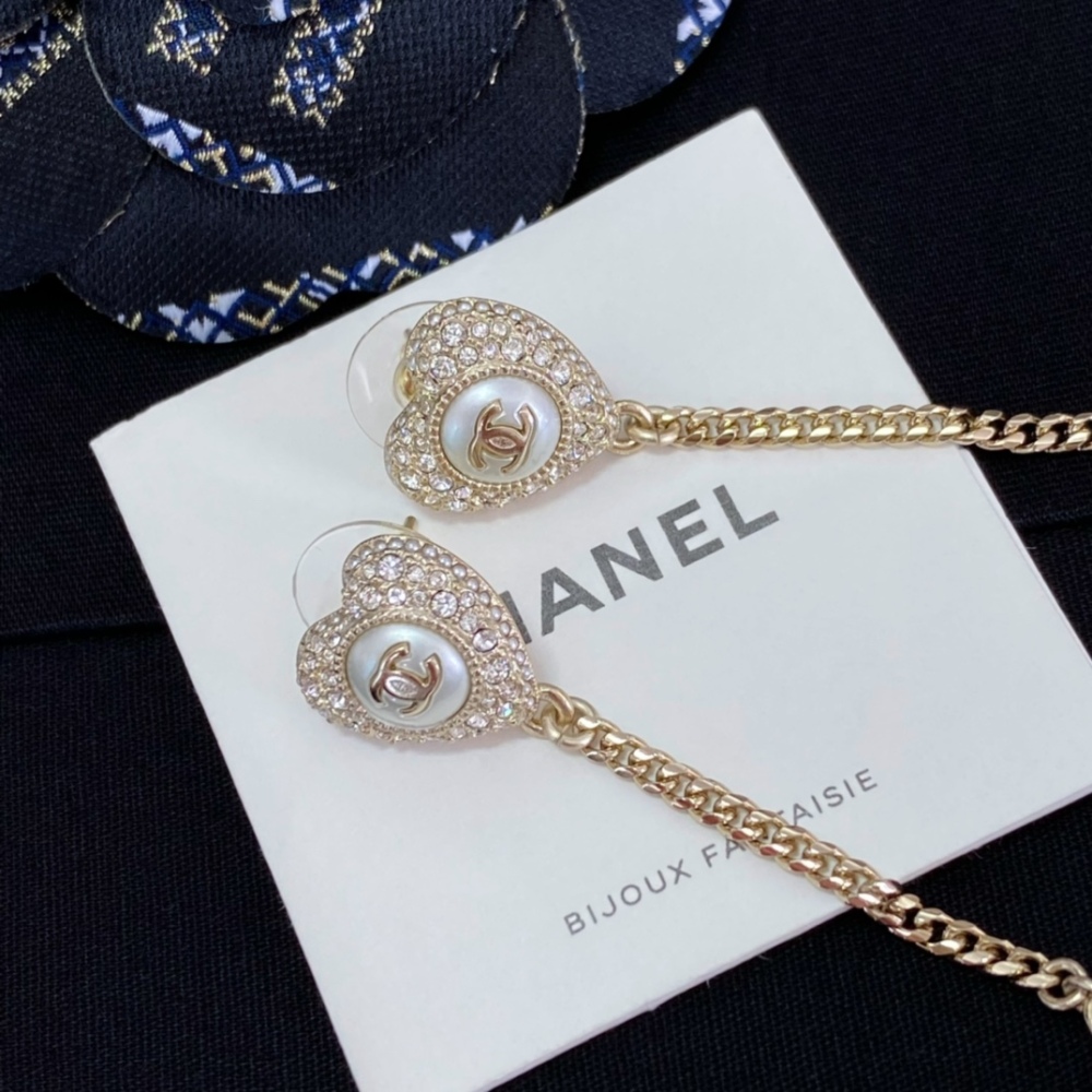 Chanel stud earrings