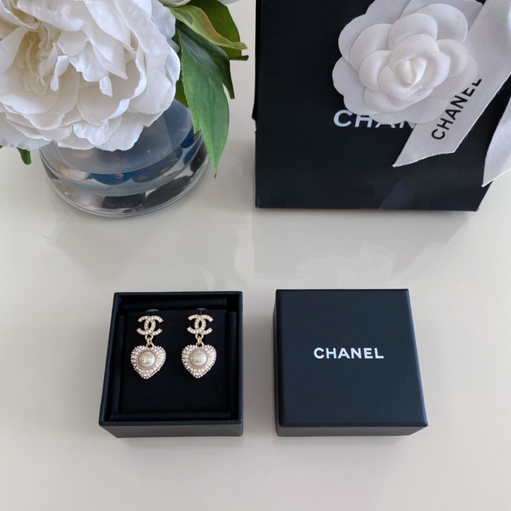Chanel stud earrings