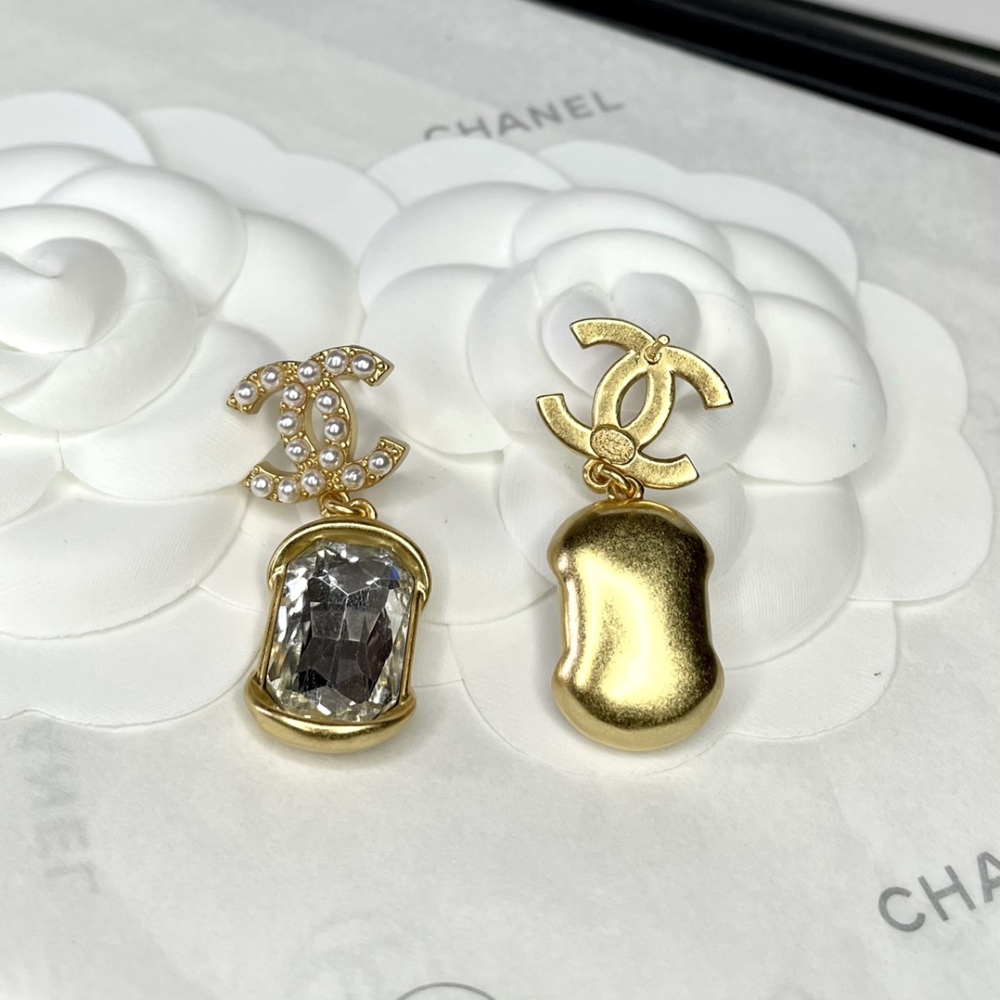 Chanel stud earrings