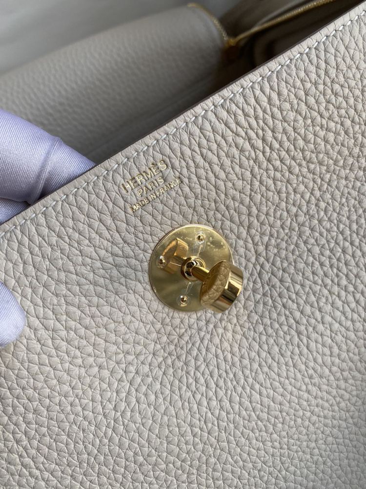 Hermès milkshake white Mirror Boutique（Semi handmade）