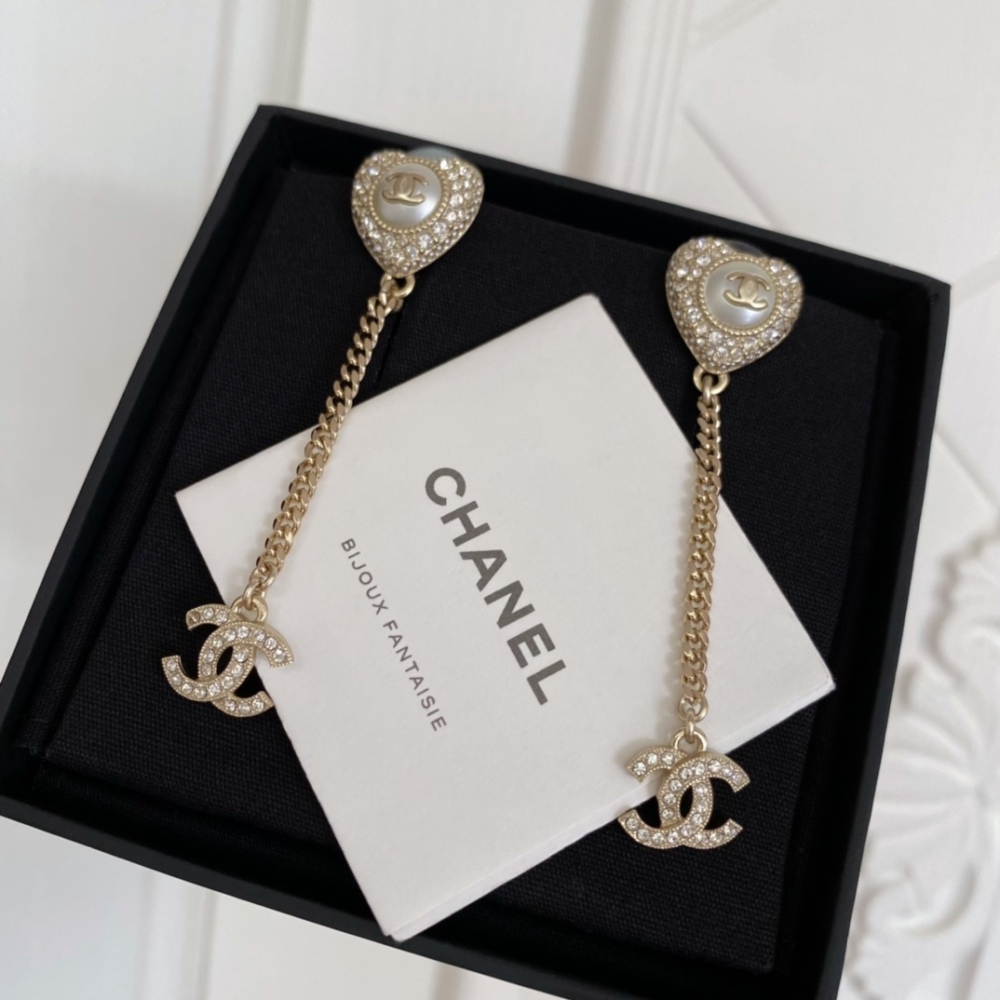 Chanel stud earrings