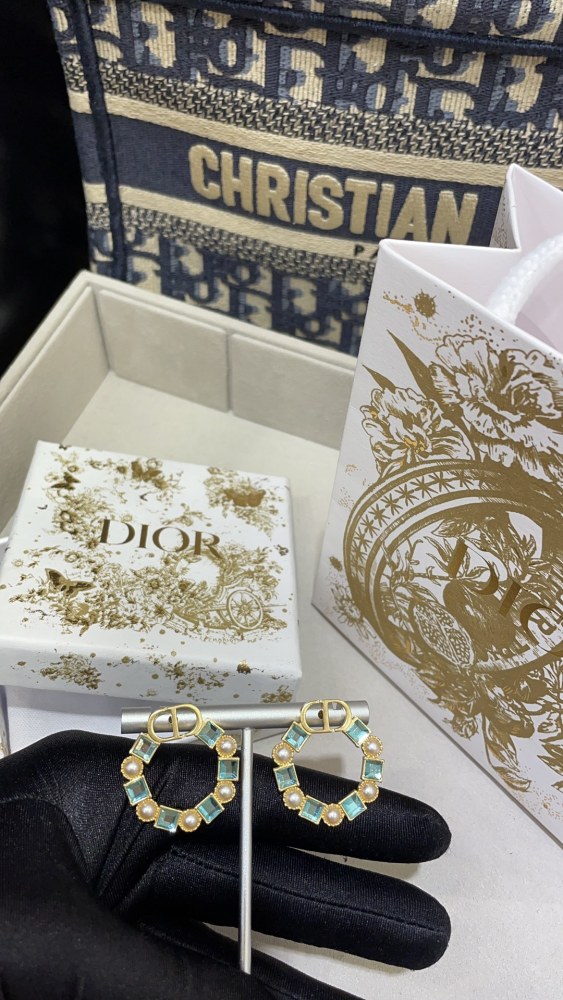 DIOR stud earrings