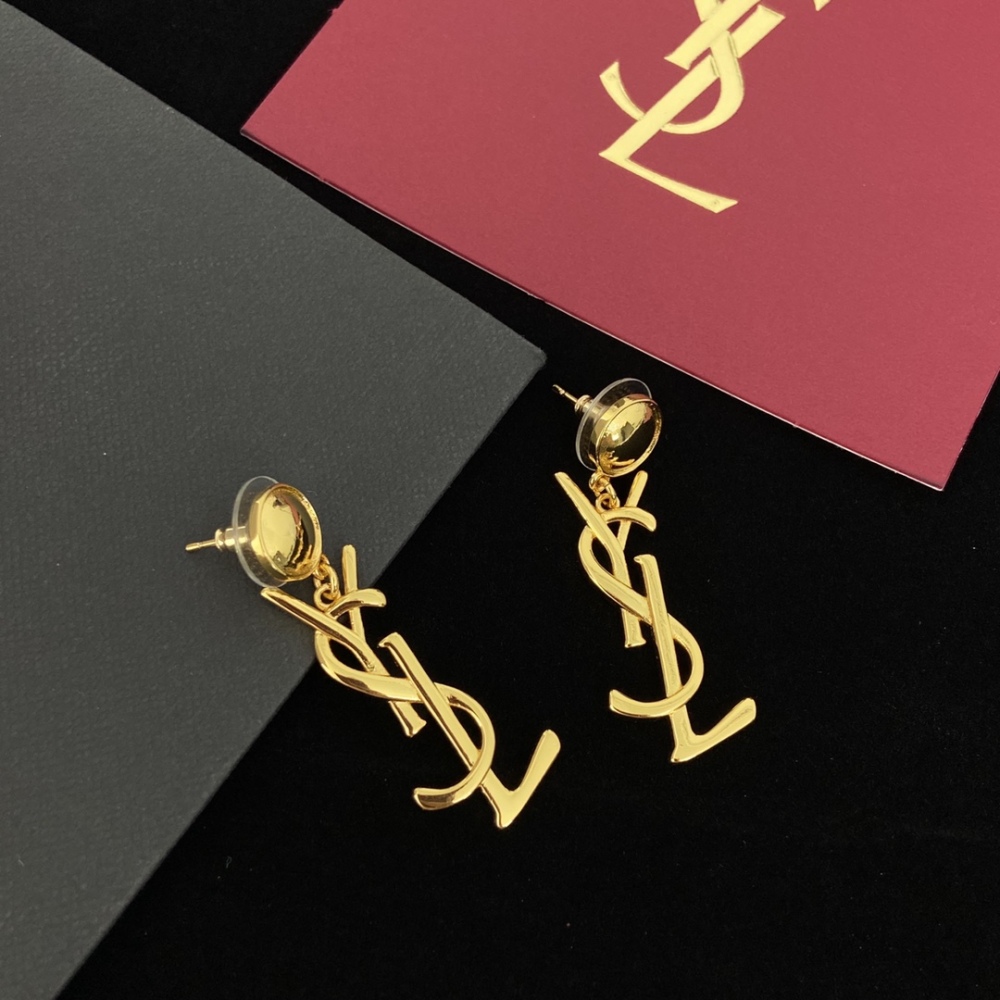 YSL stud earrings