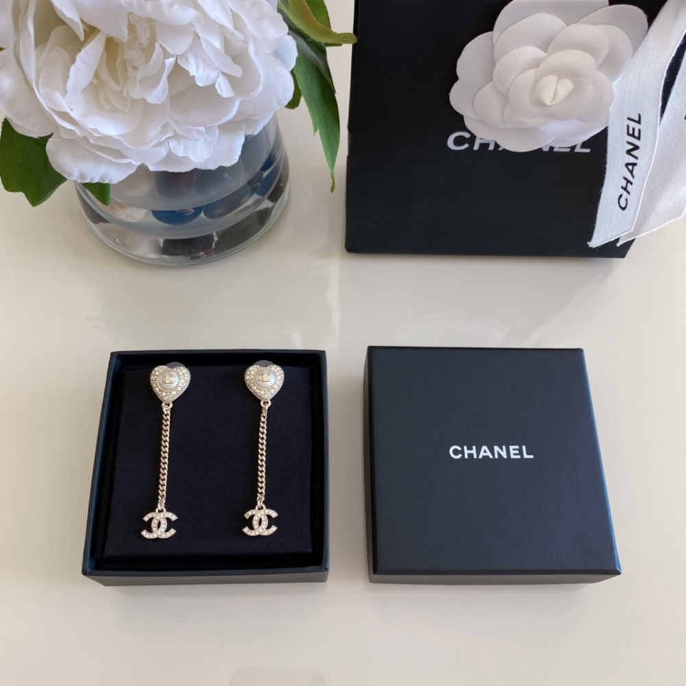 Chanel stud earrings