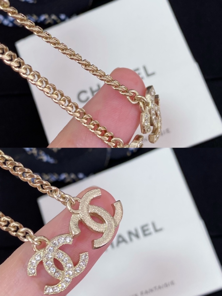 Chanel stud earrings