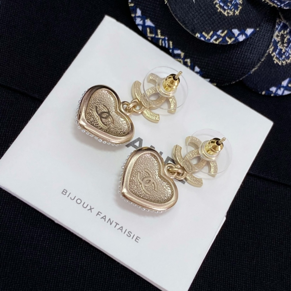 Chanel stud earrings