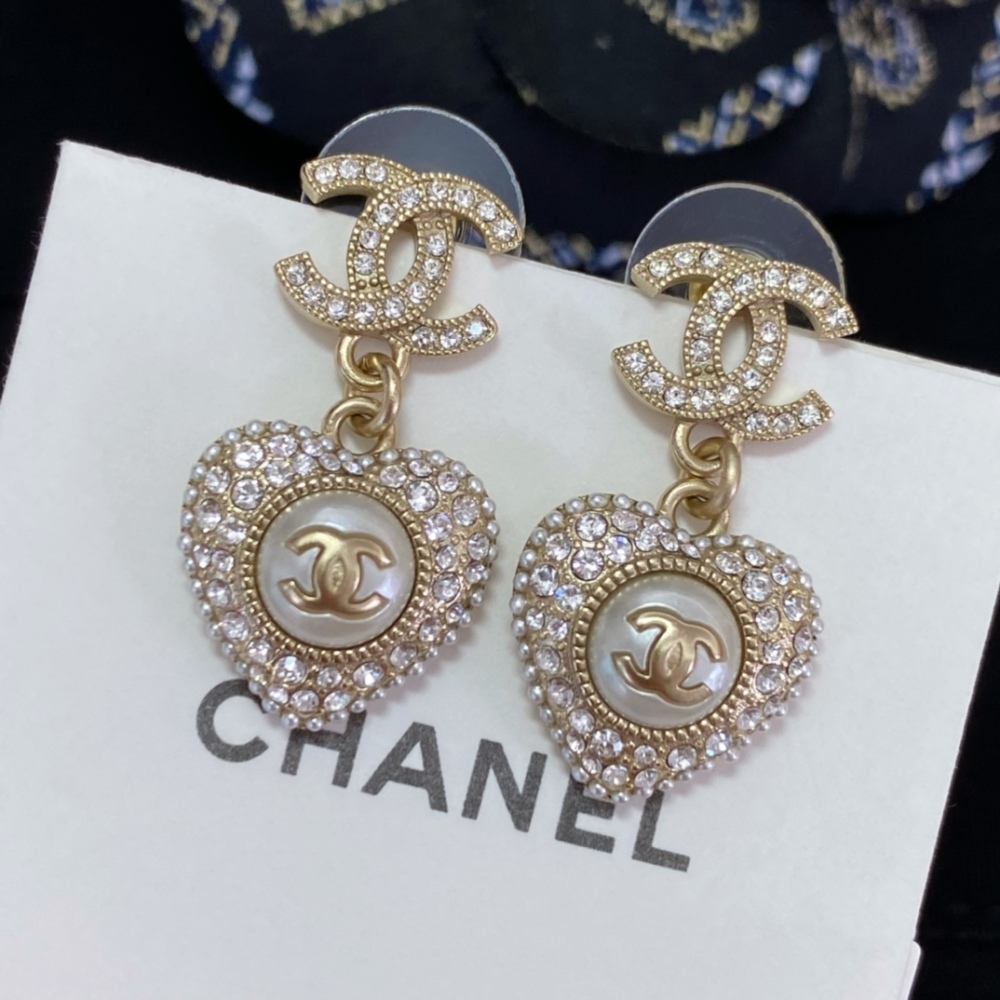Chanel stud earrings