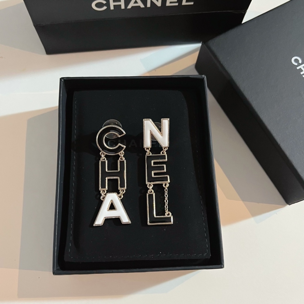 Chanel stud earrings