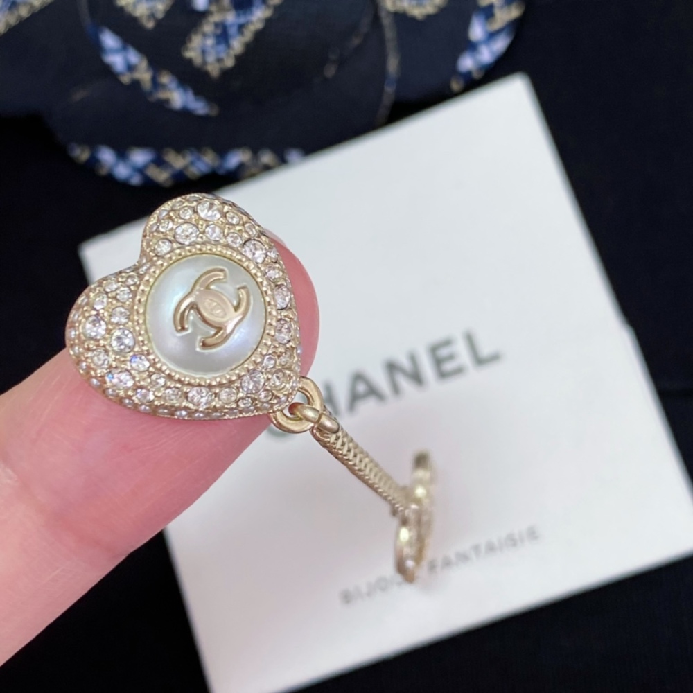 Chanel stud earrings