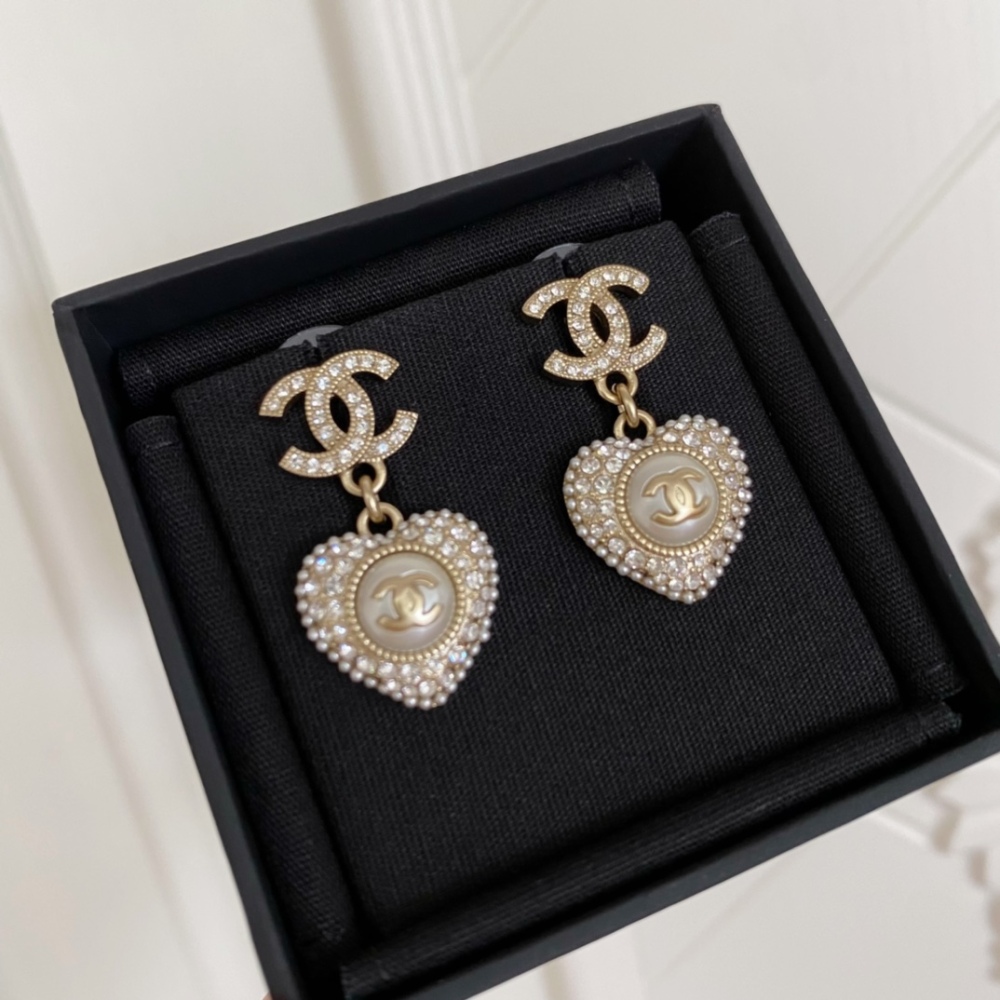 Chanel stud earrings