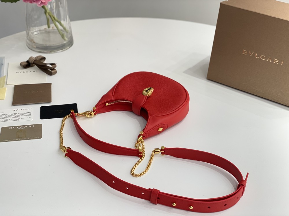 Bulgari SERPENTI ELLIPSE underarm bag Mirror Boutique
