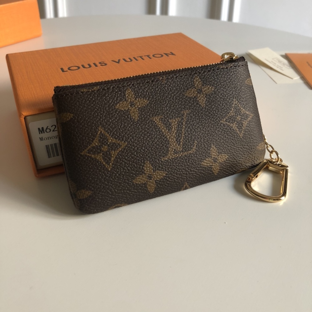 Louis Vuitton KEY POUCH mirror boutique, LV coin coin purse Wallet