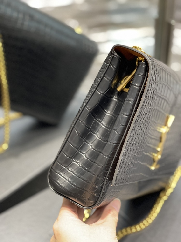 Saint Laurent positive and negative Kate 28.5cm handbag boutique