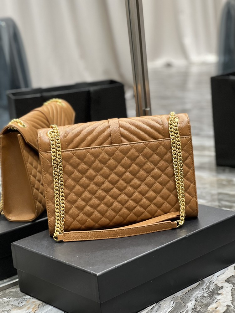 Saint Laurent Envelope GM 31cm 487198 Mirror Boutique