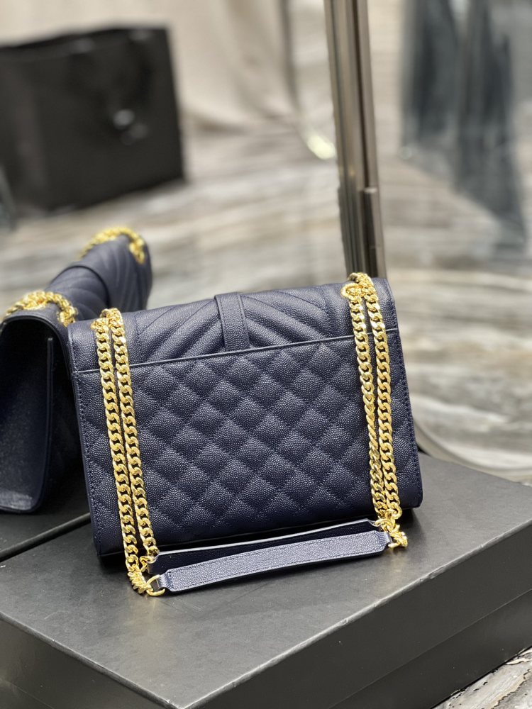 Saint Laurent Envelope MM 24cm 487206 Mirror Boutique