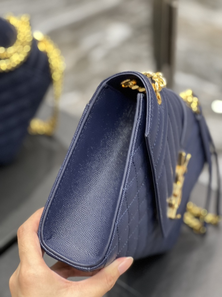 Saint Laurent Envelope MM 24cm 487206 Mirror Boutique