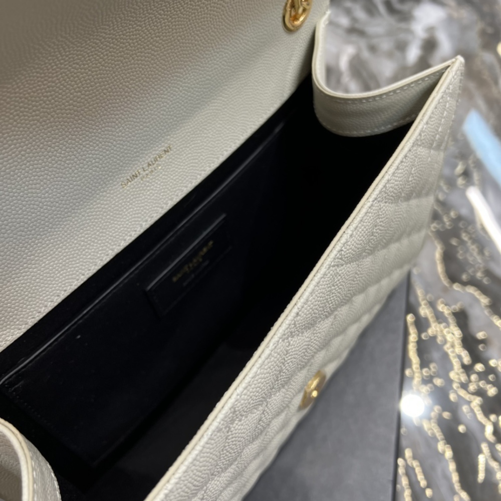 Saint Laurent Envelope MM 24cm 487206 Mirror Boutique