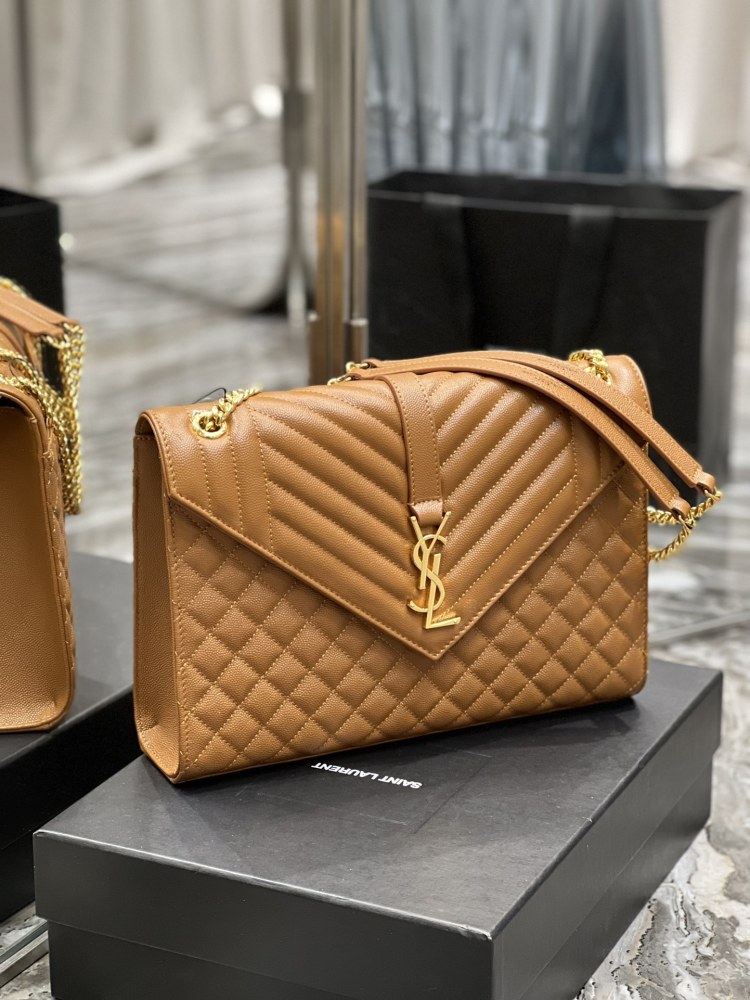 Saint Laurent Envelope GM 31cm 487198 Mirror Boutique