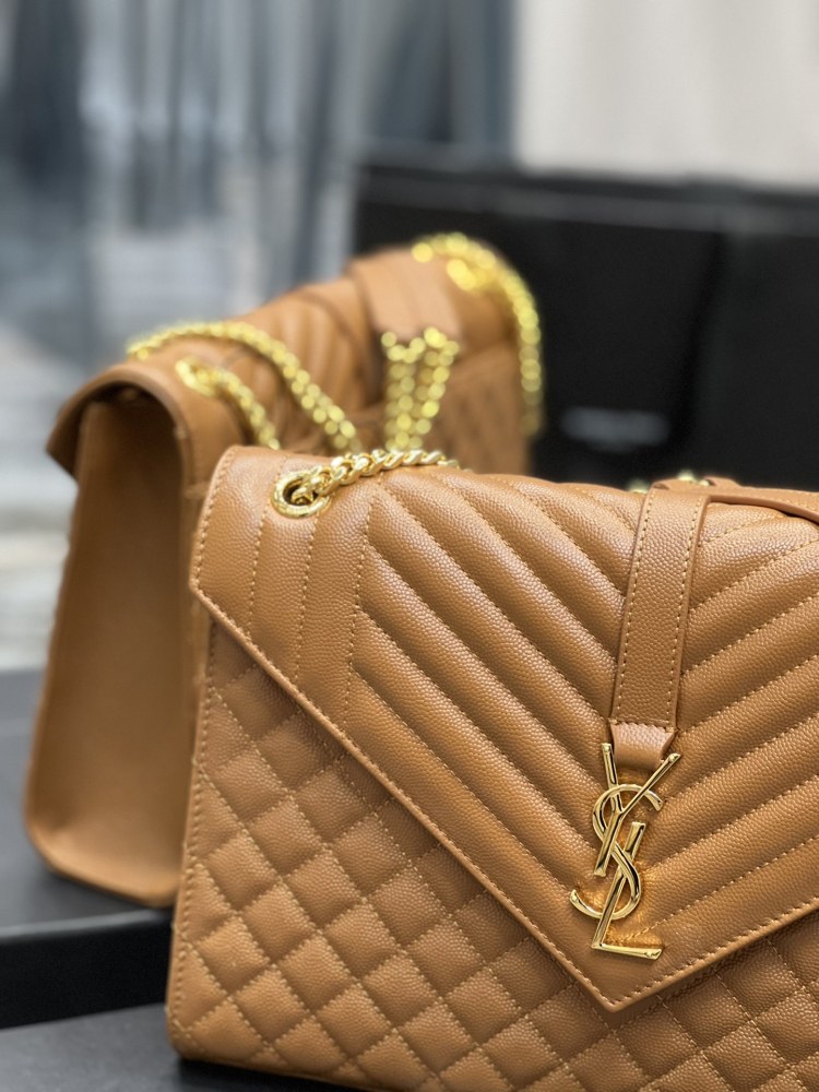 Saint Laurent Envelope GM 31cm 487198 Mirror Boutique