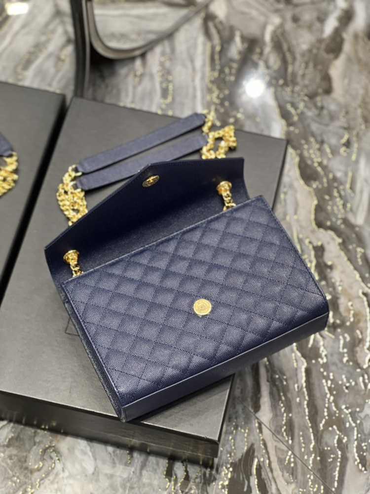 Saint Laurent Envelope MM 24cm 487206 Mirror Boutique
