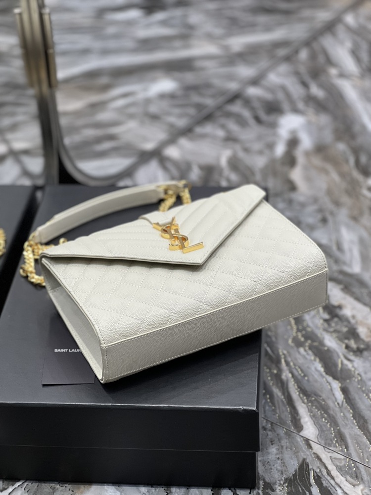 Saint Laurent Envelope MM 24cm 487206 Mirror Boutique