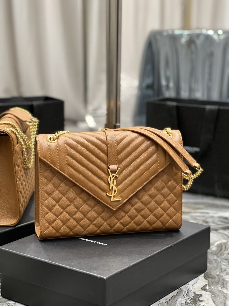 Saint Laurent Envelope GM 31cm 487198 Mirror Boutique
