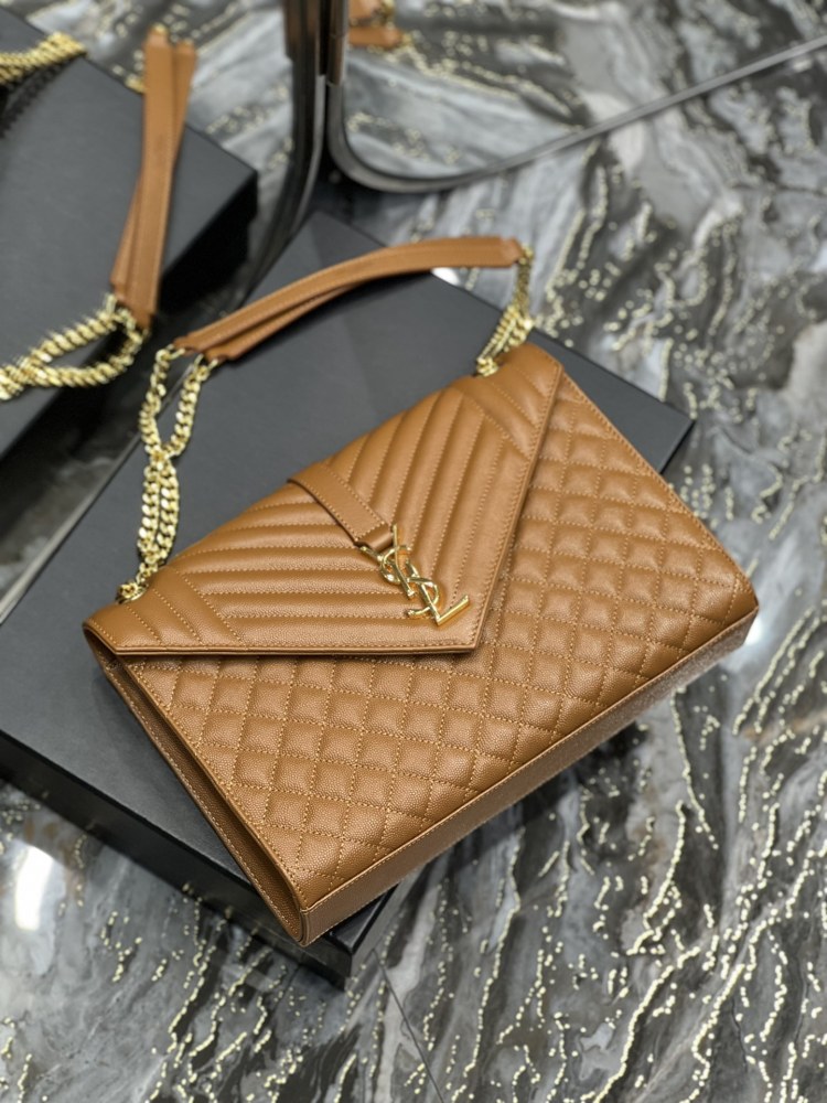 Saint Laurent Envelope GM 31cm 487198 Mirror Boutique