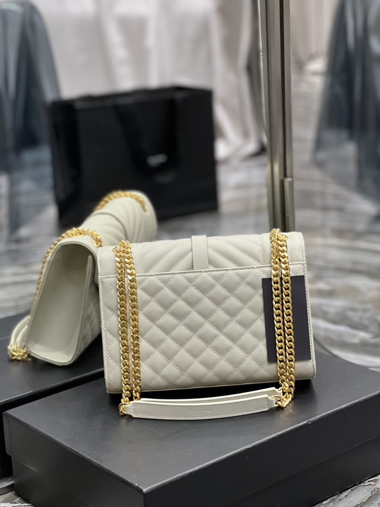 Saint Laurent Envelope MM 24cm 487206 Mirror Boutique