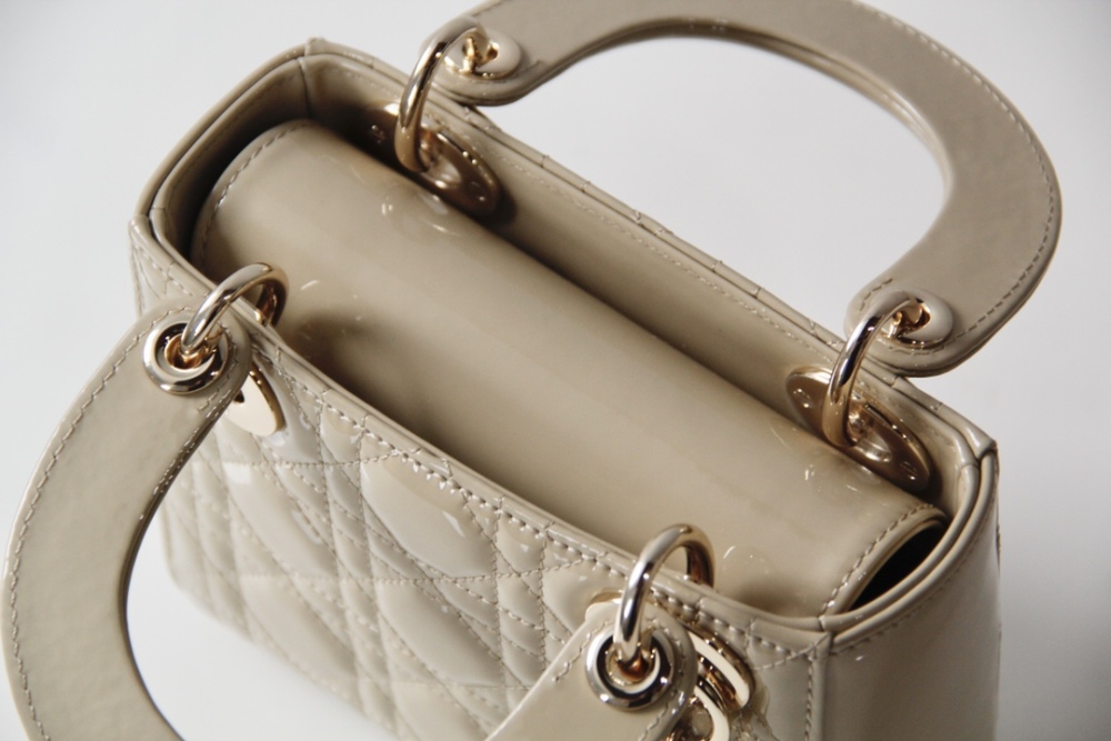 Dior Mini lady classic patent leather 17cm 44531 Mirror Boutique