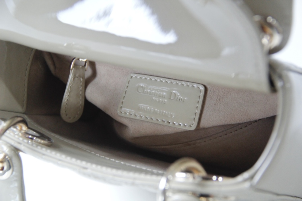 Dior Mini lady classic patent leather 17cm 44531 Mirror Boutique