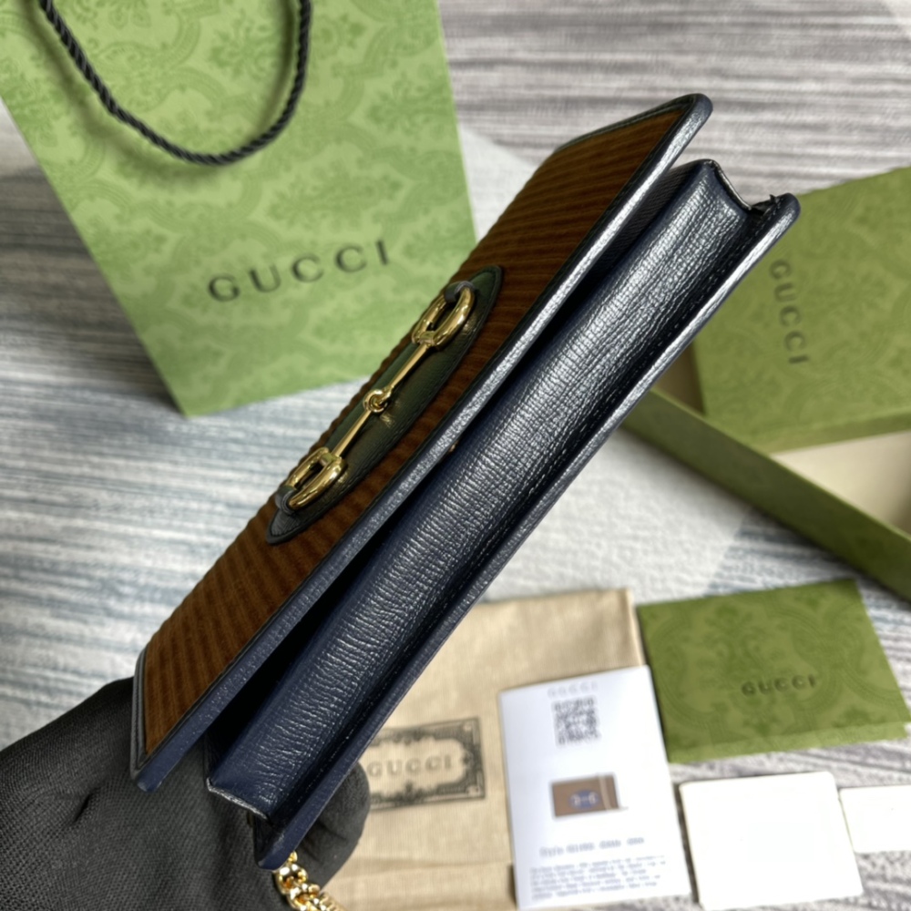 Gucci Saddle Bag WOC 621892 Mirror Boutique