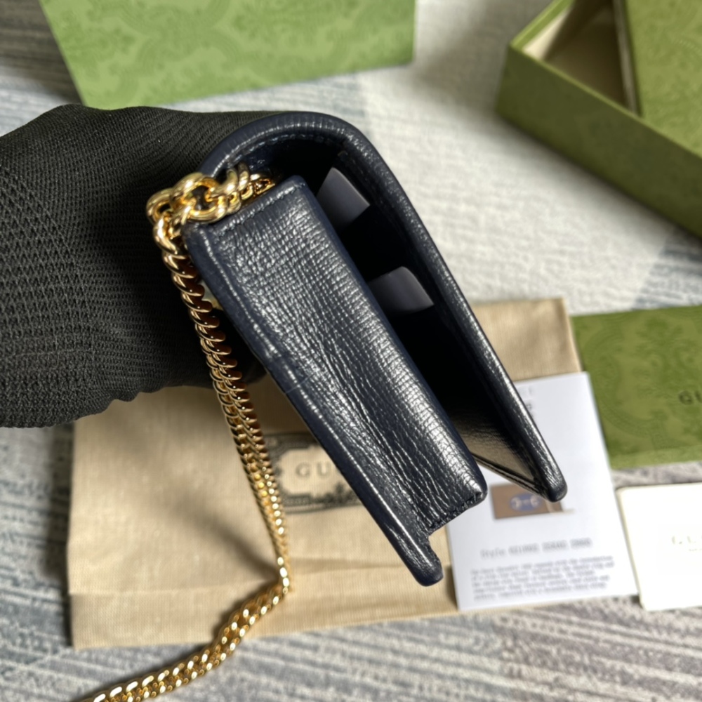Gucci Saddle Bag WOC 621892 Mirror Boutique